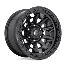 Alloy Wheel, FUEL D694 COVERT, 17x9.0, ET -12, 6x139.7, 106.1, Black - EDK.ro