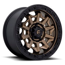 Jantă de Aluminiu, FUEL D696 COVERT, 16x8.0, ET 1, 6x139.7, 106.1, Negru - EDK.ro