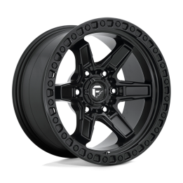 Jantă de Aluminiu, FUEL D697 KICKER, 17x9.0, ET 1, 6x139.7, 106.1, Negru - EDK.ro