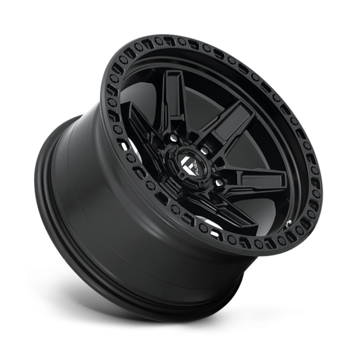 Jantă de Aluminiu, FUEL D697 KICKER, 17x9.0, ET 1, 6x139.7, 106.1, Negru - EDK.ro