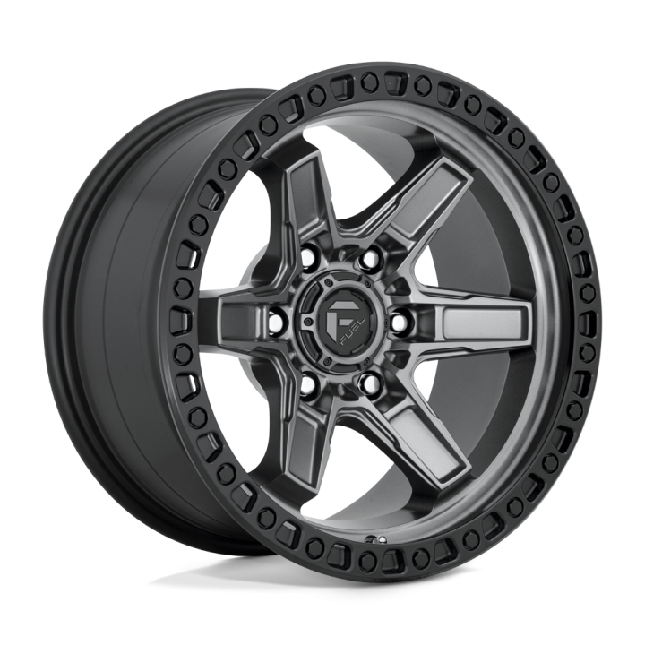Jantă de Aluminiu, FUEL D698 KICKER, 17x9.0, ET -12, 6x139.7, 106.1, Negru - EDK.ro