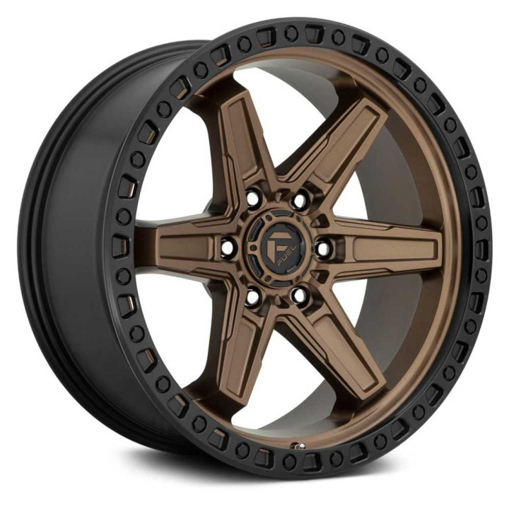 Jantă de Aluminiu, FUEL D699 KICKER 6, 17x9.0, ET 1, 6x139.7, 106.1, Negru - EDK.ro