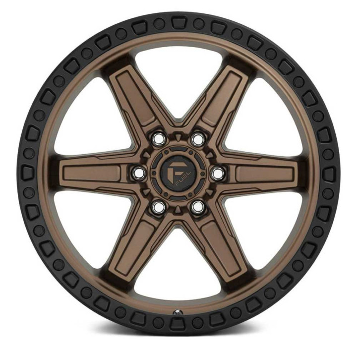 Jantă de Aluminiu, FUEL D699 KICKER 6, 17x9.0, ET 1, 6x139.7, 106.1, Negru - EDK.ro