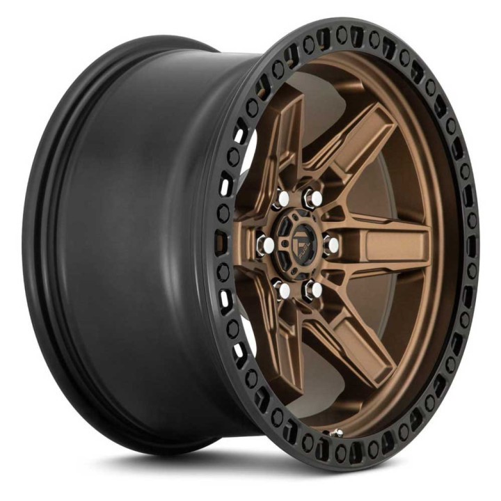 Alloy Wheel, FUEL D699 KICKER 6, 17x9.0, ET 1, 6x139.7, 106.1, Black - EDK.ro