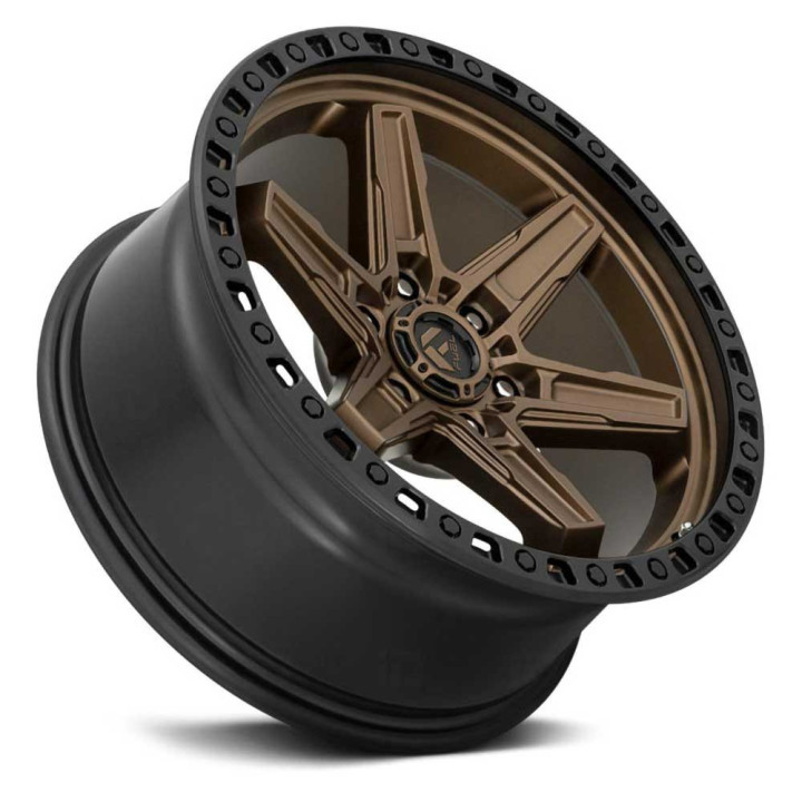 Jantă de Aluminiu, FUEL D699 KICKER 6, 17x9.0, ET 1, 6x139.7, 106.1, Negru - EDK.ro