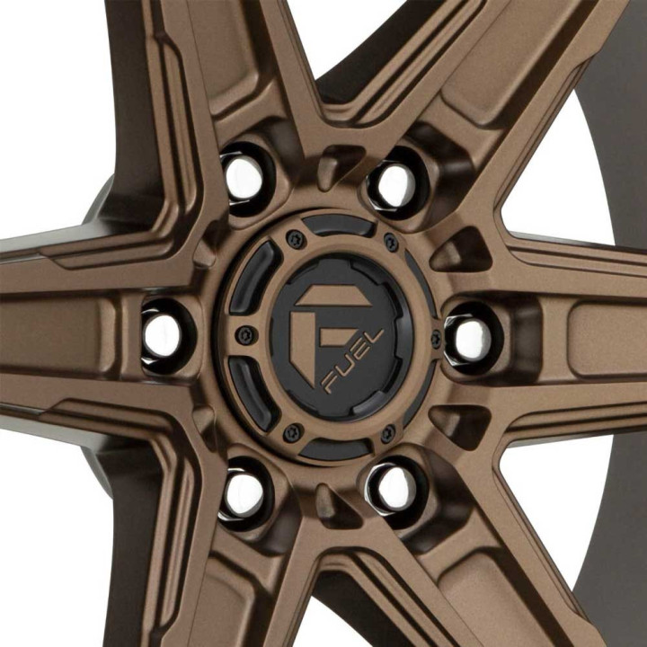 Jantă de Aluminiu, FUEL D699 KICKER 6, 17x9.0, ET 1, 6x139.7, 106.1, Negru - EDK.ro