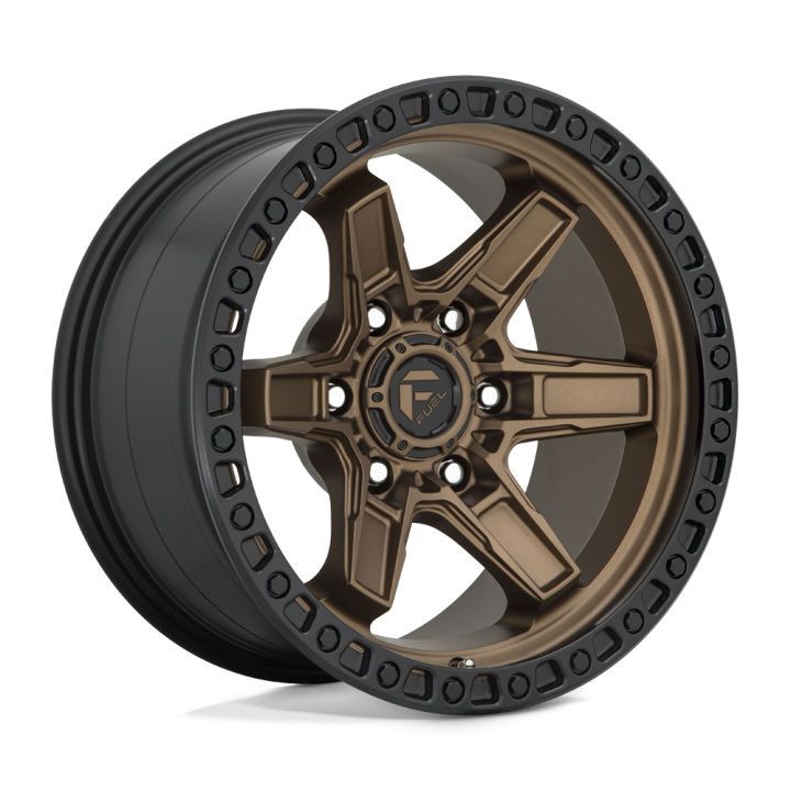 Alloy Wheel, FUEL D699 KICKER, 17x9.0, ET -12, 6x139.7, 106.1, Black - EDK.ro