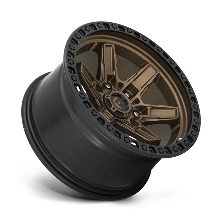 Alloy Wheel, FUEL D699 KICKER, 17x9.0, ET -12, 6x139.7, 106.1, Black - EDK.ro
