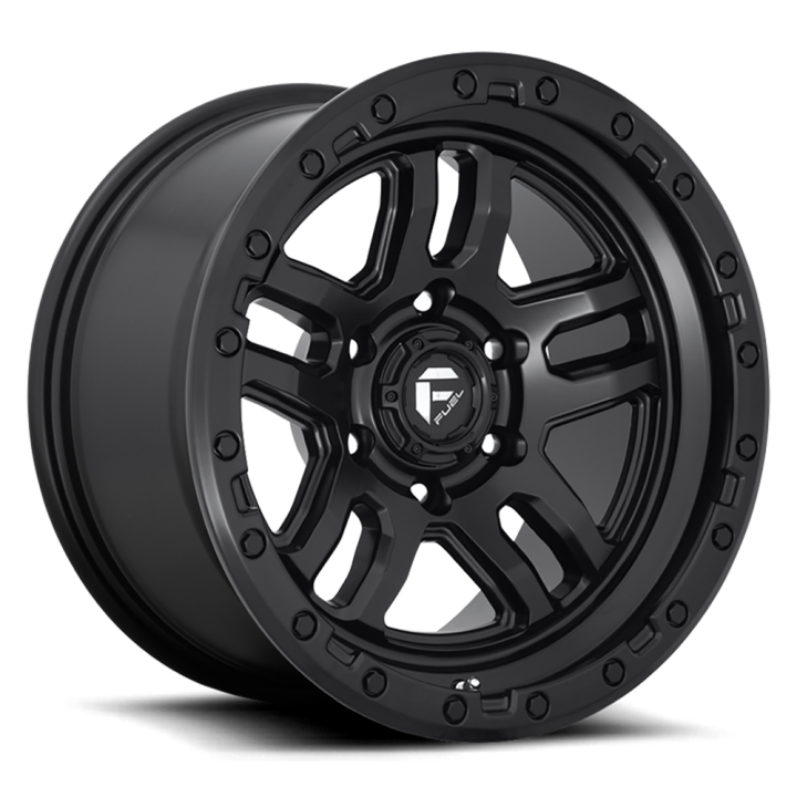 Jantă de Aluminiu, FUEL D700 AMMO, 17x9.0, ET -12, 6x139.7, 106.1, Negru - EDK.ro