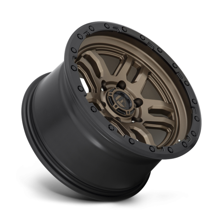 Alloy Wheel, FUEL D702 AMMO, 17x9.0, ET -12, 6x139.7, 106.1, Black - EDK.ro