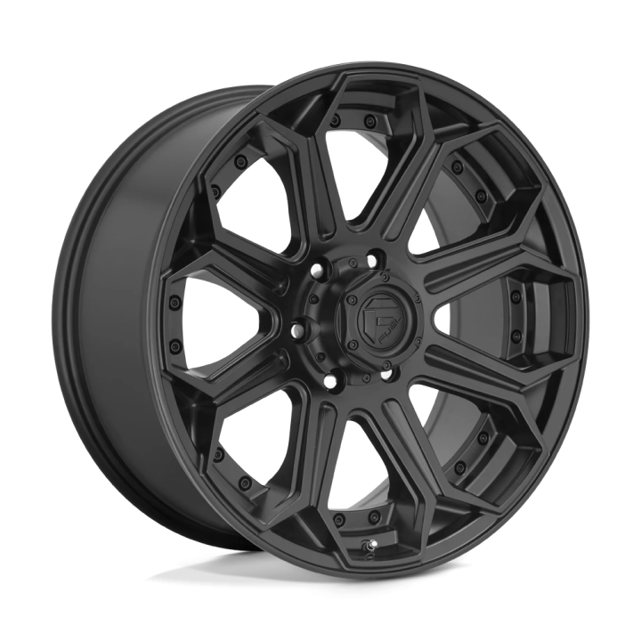 Jantă de Aluminiu, FUEL D706 SIEGE, 20x9.0, ET 1, 6x139.7, 106.1, Negru - EDK.ro