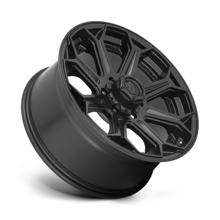 Jantă de Aluminiu, FUEL D706 SIEGE, 20x9.0, ET 1, 6x139.7, 106.1, Negru - EDK.ro