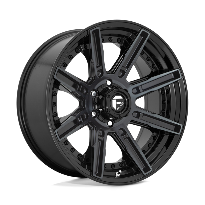 Alloy Wheel, FUEL D708 ROGUE, 20x9.0, ET 1, 6x139.7, 106.1, Gray - EDK.ro