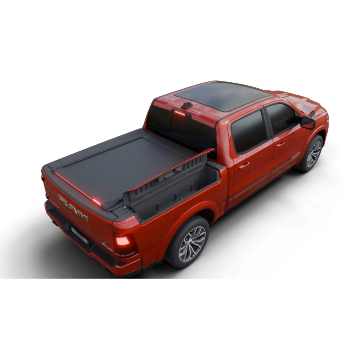 Manual Roll Top Tonneau Bed Cover, Tessera 4x4 SE+, Dodge RAM 1500 Bed Length 5.7 Feet + RamBox 2019 - Present - EDK.ro