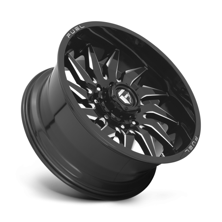 Alloy Wheel, FUEL D744 SABER, 20x10.0, ET -18, 6x139.7, 106.1, Black - EDK.ro
