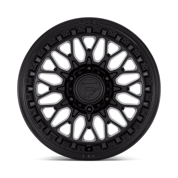 Alloy Wheel, FUEL D757 TRIGGER, 17x9.0, ET -12, 6x139.7, 106.1, Black - EDK.ro