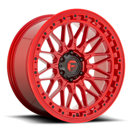 Alloy Wheel, FUEL D758 TRIGGER, 20x9.0, ET 1, 6x139.7, 106.1, Red - EDK.ro