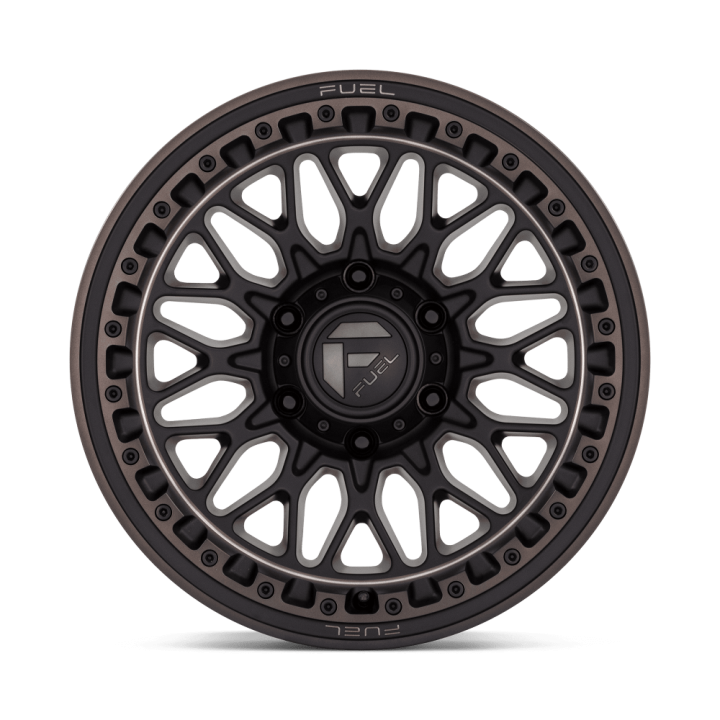 Jantă de Aluminiu, FUEL D759 TRIGGER, 17x9.0, ET -12, 6x139.7, 106.1, Negru - EDK.ro