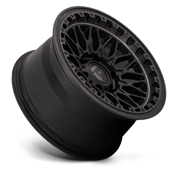 Jantă de Aluminiu, FUEL D759 TRIGGER, 17x9.0, ET -12, 6x139.7, 106.1, Negru - EDK.ro