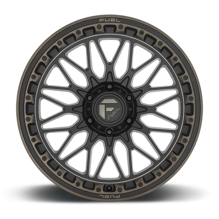 Alloy Wheel, FUEL D759 TRIGGER, 20x9.0, ET 1, 6x139.7, 106.1, Black - EDK.ro