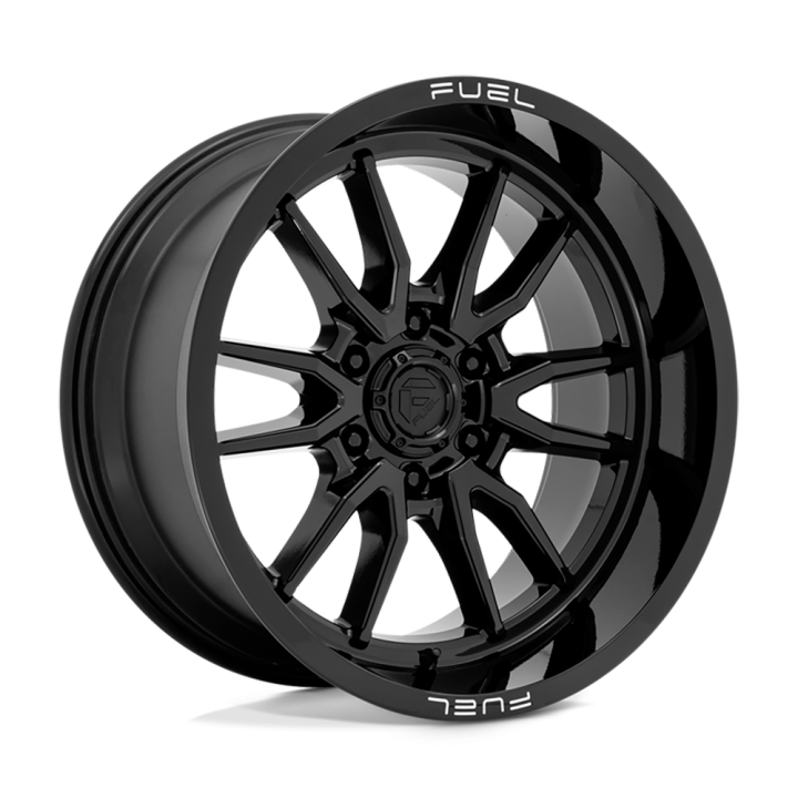 Jantă de Aluminiu, FUEL D760 CLASH, 17x9.0, ET 1, 6x139.7, 106.1, Negru - EDK.ro