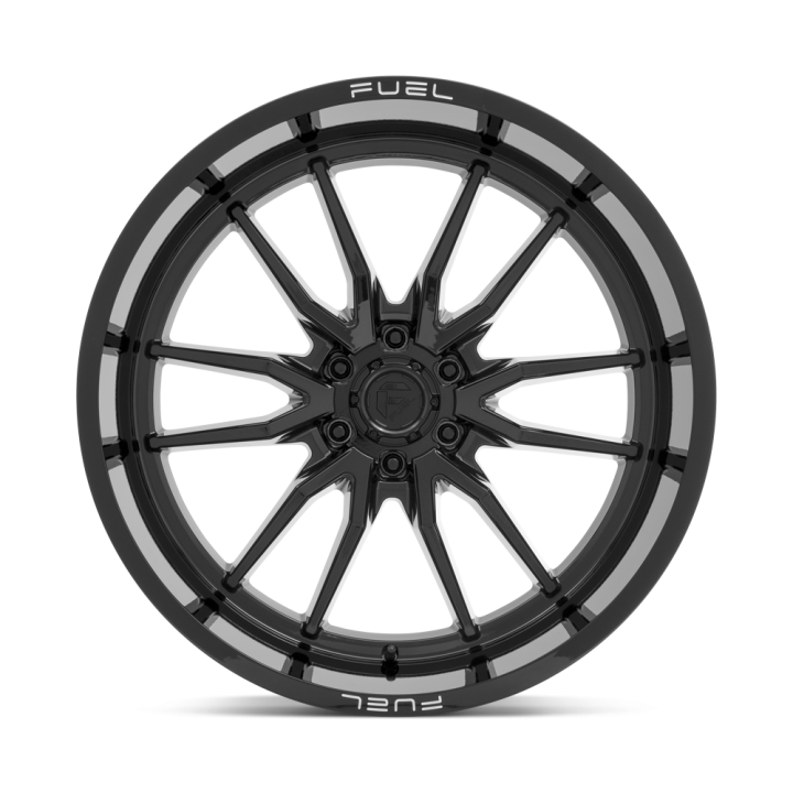 Jantă de Aluminiu, FUEL D760 CLASH, 24x12.0, ET -44, 6x139.7, 106.1, Negru - EDK.ro