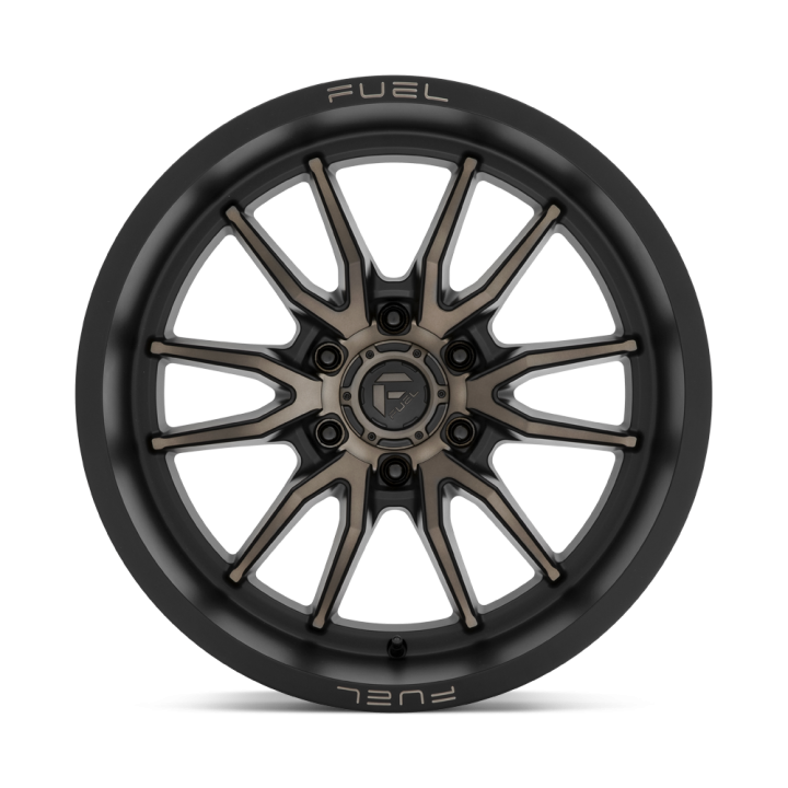 Jantă de Aluminiu, FUEL D762 CLASH, 20x9.0, ET 1, 6x139.7, 106.1, Negru - EDK.ro