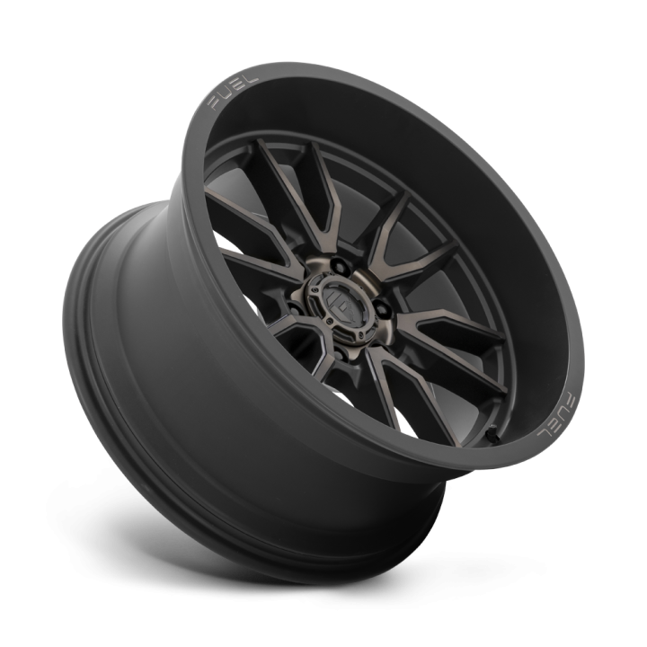 Jantă de Aluminiu, FUEL D762 CLASH, 20x10.0, ET -18, 6x139.7, 106.1, Negru - EDK.ro