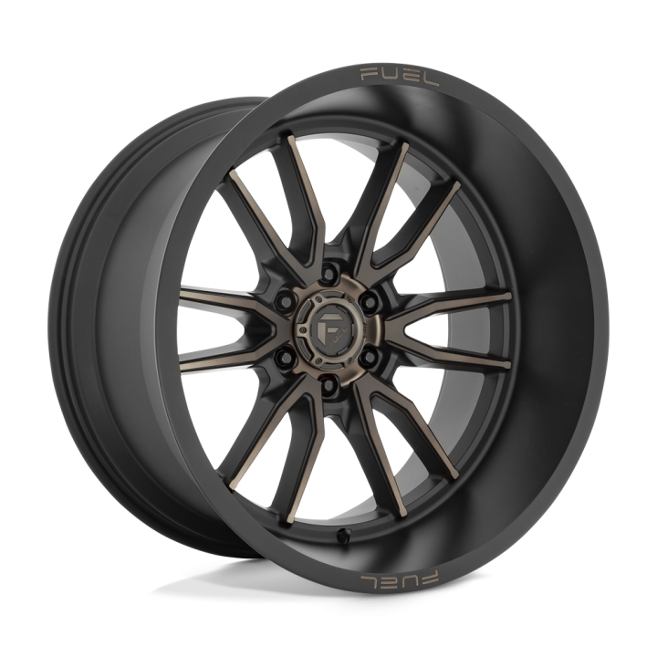 Jantă de Aluminiu, FUEL D762 CLASH, 22x12.0, ET -44, 6x139.7, 106.1, Negru - EDK.ro