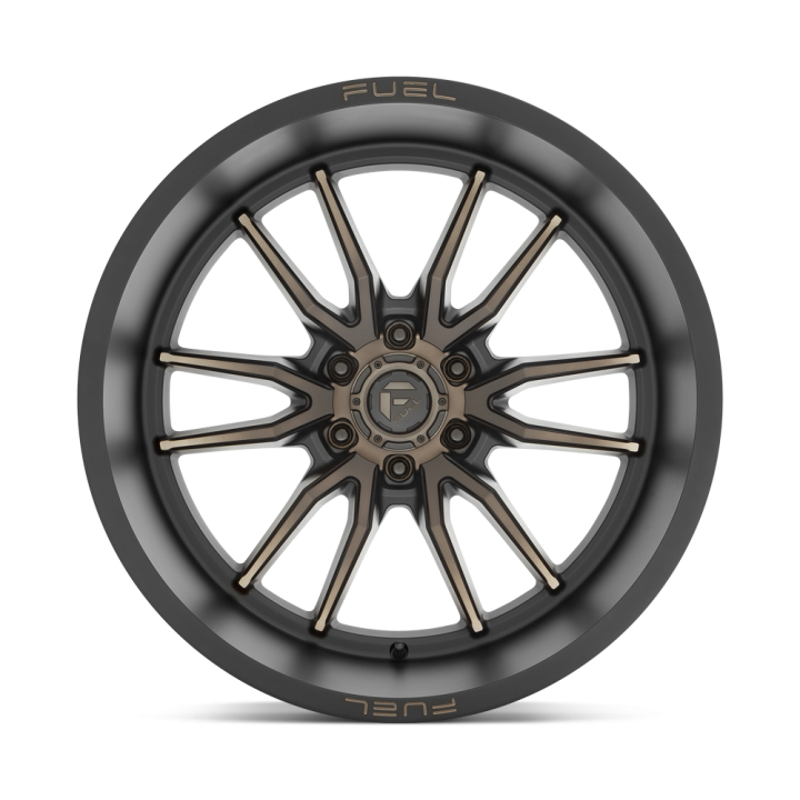 Jantă de Aluminiu, FUEL D762 CLASH, 22x12.0, ET -44, 6x139.7, 106.1, Negru - EDK.ro