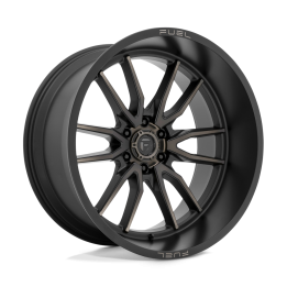 Jantă de Aluminiu, FUEL D762 CLASH, 24x12.0, ET -44, 6x139.7, 106.1, Negru - EDK.ro