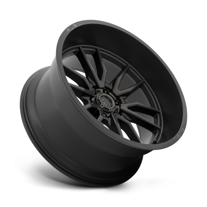 Alloy Wheel, FUEL D762 CLASH, 24x12.0, ET -44, 6x139.7, 106.1, Black - EDK.ro
