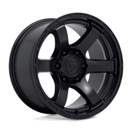 Jantă de Aluminiu, FUEL D766 RUSH, 18x9.0, ET -12, 6x139.7, 106.1, Negru - EDK.ro