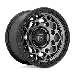 Alloy Wheel, FUEL D784 UNIT, 17x9.0, ET 1, 6x139.7, 106.1, Black - EDK.ro