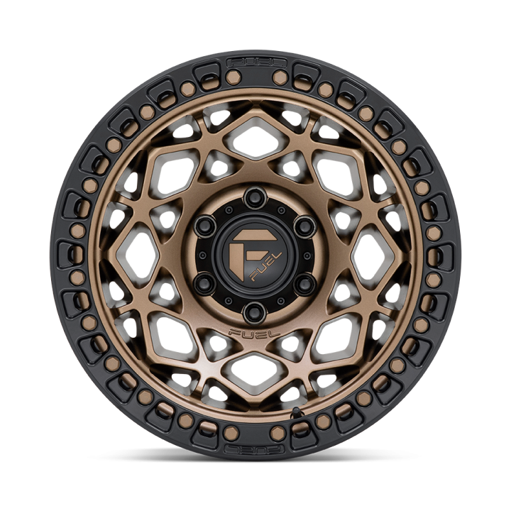Alloy Wheel, FUEL D785 UNIT, 17x9.0, ET 1, 6x139.7, 106.1, Black - EDK.ro