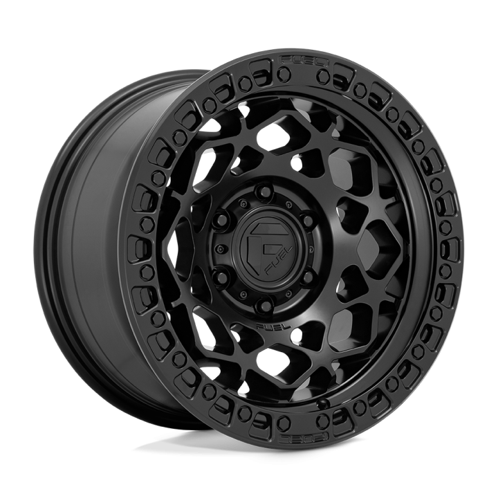 Alloy Wheel, FUEL D786 UNIT, 17x9.0, ET 1, 6x139.7, 106.1, Black - EDK.ro