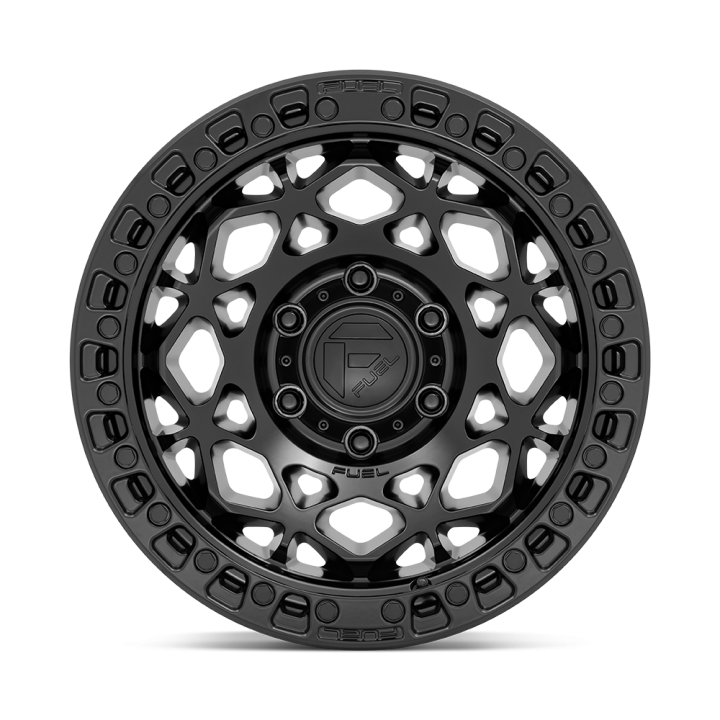 Jantă de Aluminiu, FUEL D786 UNIT, 17x9.0, ET 1, 6x139.7, 106.1, Negru - EDK.ro