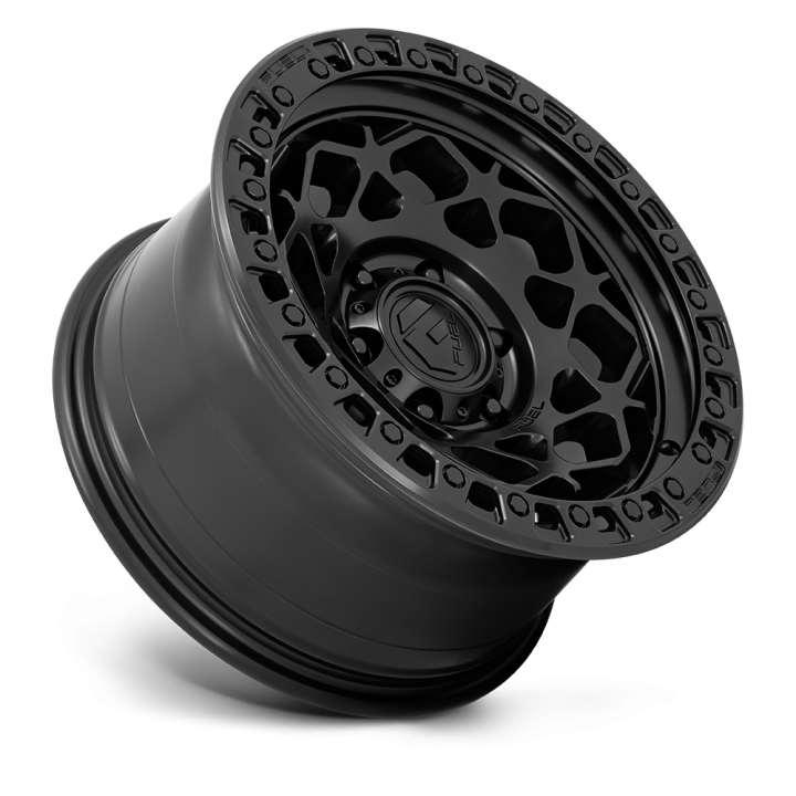 Alloy Wheel, FUEL D786 UNIT, 17x9.0, ET 1, 6x139.7, 106.1, Black - EDK.ro