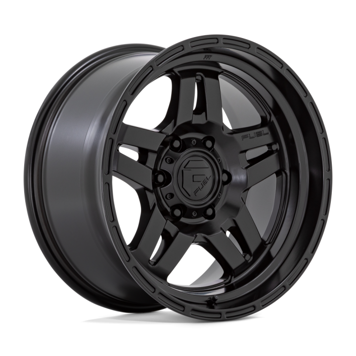 Alloy Wheel, FUEL D799 OXIDE, 18x9.0, ET 1, 6x139.7, 106.1, Black - EDK.ro