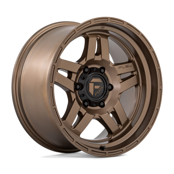 Jantă de Aluminiu, FUEL D800 OXIDE, 18x9.0, ET 1, 6x139.7, 106.1, Bronz - EDK.ro