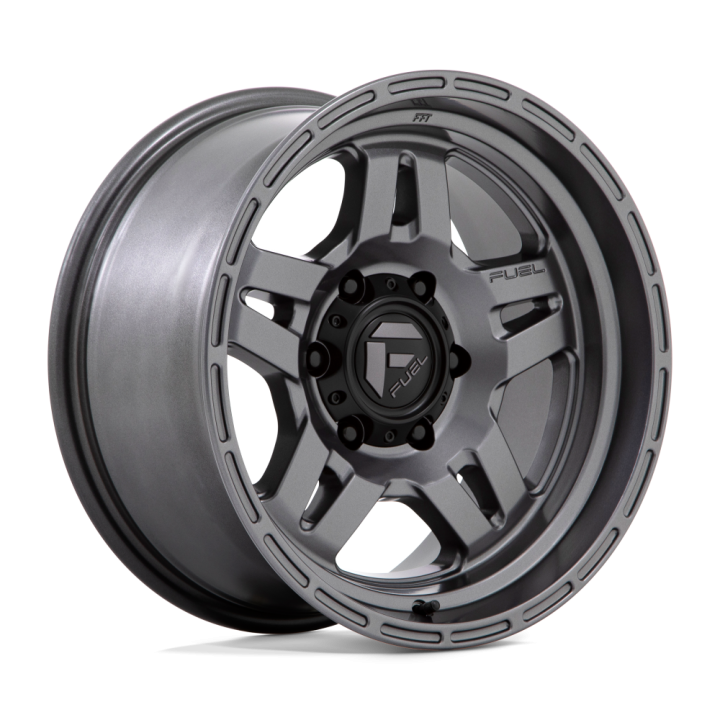 Alloy Wheel, FUEL D801 OXIDE, 17x8.5, ET 1, 6x139.7, 106.1, Gunmetal - EDK.ro