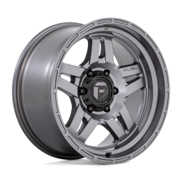 Jantă de Aluminiu, FUEL D801 OXIDE, 18x9.0, ET 1, 6x139.7, 106.1, Gri Metalizat - EDK.ro