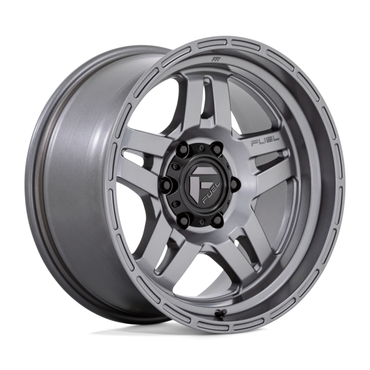 Alloy Wheel, FUEL D801 OXIDE, 18x9.0, ET 1, 6x139.7, 106.1, Gunmetal - EDK.ro