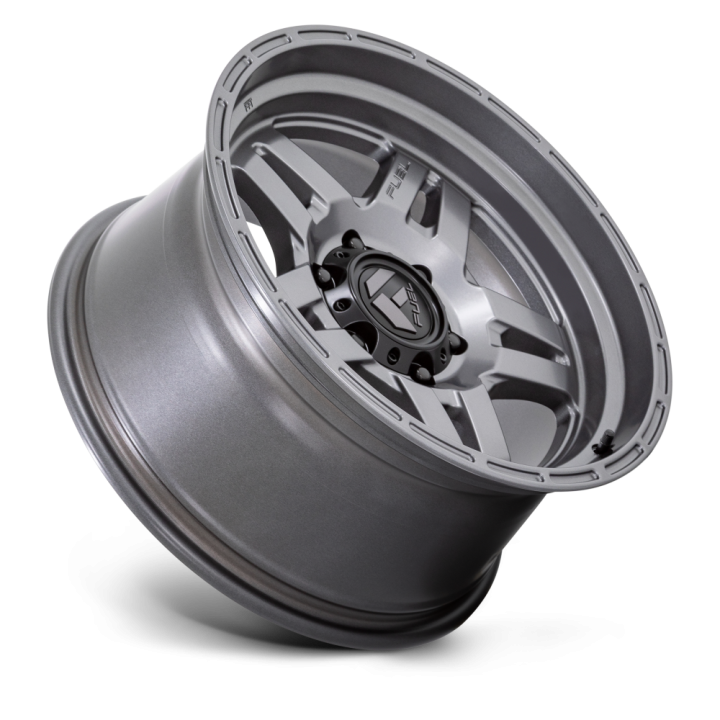 Alloy Wheel, FUEL D801 OXIDE, 18x9.0, ET 1, 6x139.7, 106.1, Gunmetal - EDK.ro