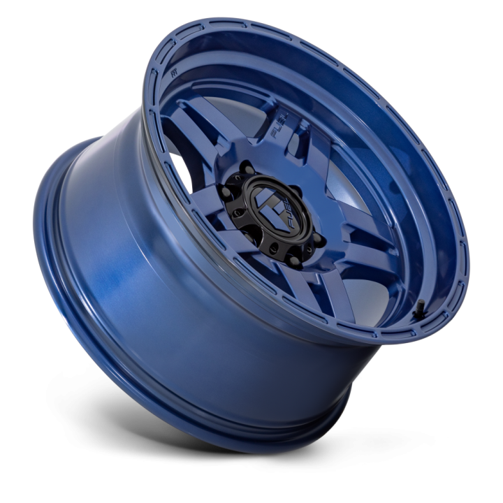 Alloy Wheel, FUEL D802 OXIDE, 18x9.0, ET 1, 6x139.7, 106.1, Blue - EDK.ro