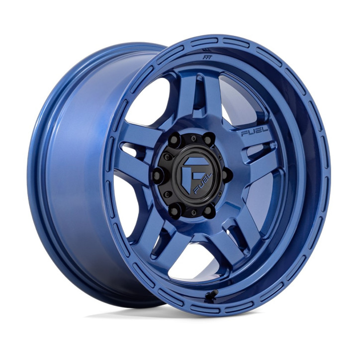 Alloy Wheel, FUEL D802 OXIDE, 18x9.0, ET -12, 6x139.7, 106.1, Blue - EDK.ro
