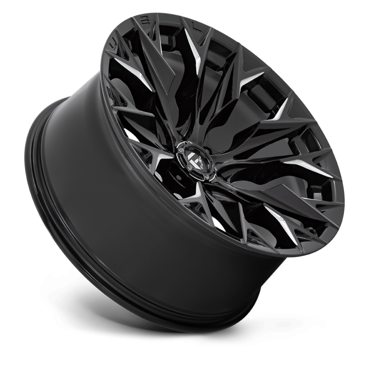 Jantă de Aluminiu, FUEL D803 FLAME, 22x10.0, ET -18, 6x139.7, 106.1, Negru - EDK.ro