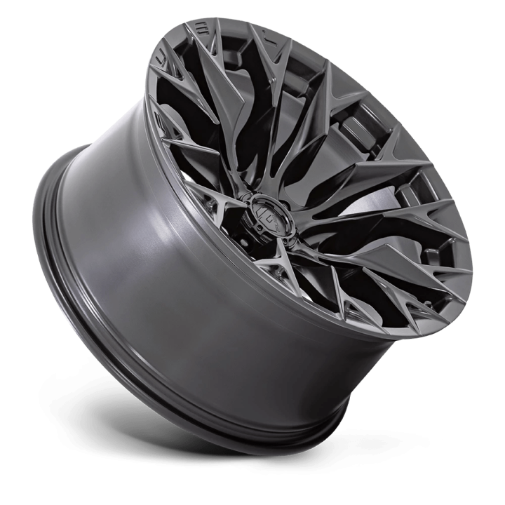 Jantă de Aluminiu, FUEL D804 FLAME, 20x10.0, ET -18, 6x139.7, 106.1, Negru - EDK.ro