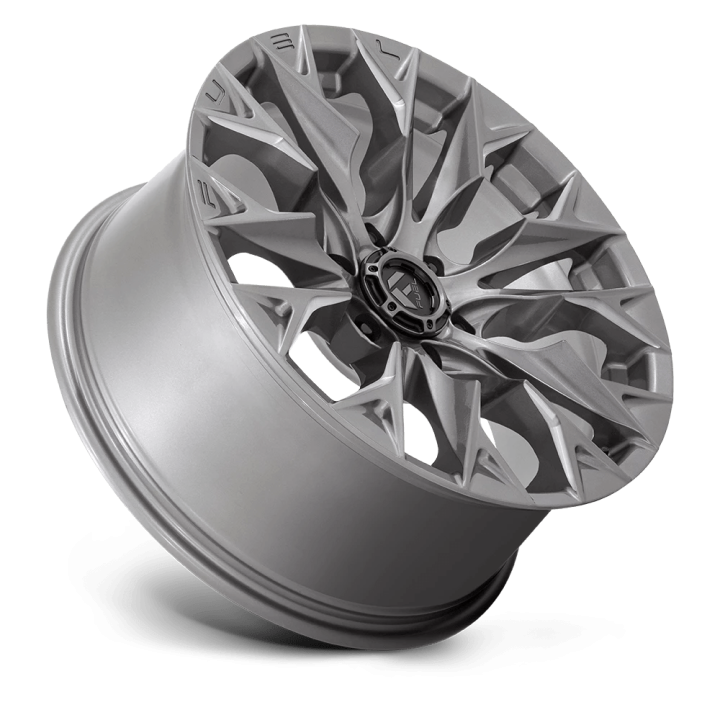 Jantă de Aluminiu, FUEL D806 FLAME, 20x9.0, ET 20, 6x139.7, 106.1, Platină - EDK.ro