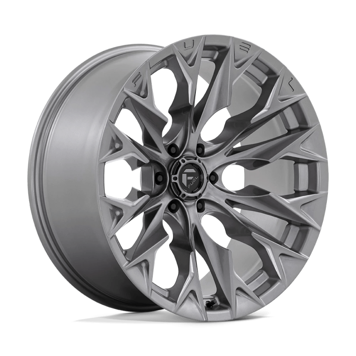 Jantă de Aluminiu, FUEL D806 FLAME, 22x10.0, ET -18, 6x139.7, 106.1, Platină - EDK.ro